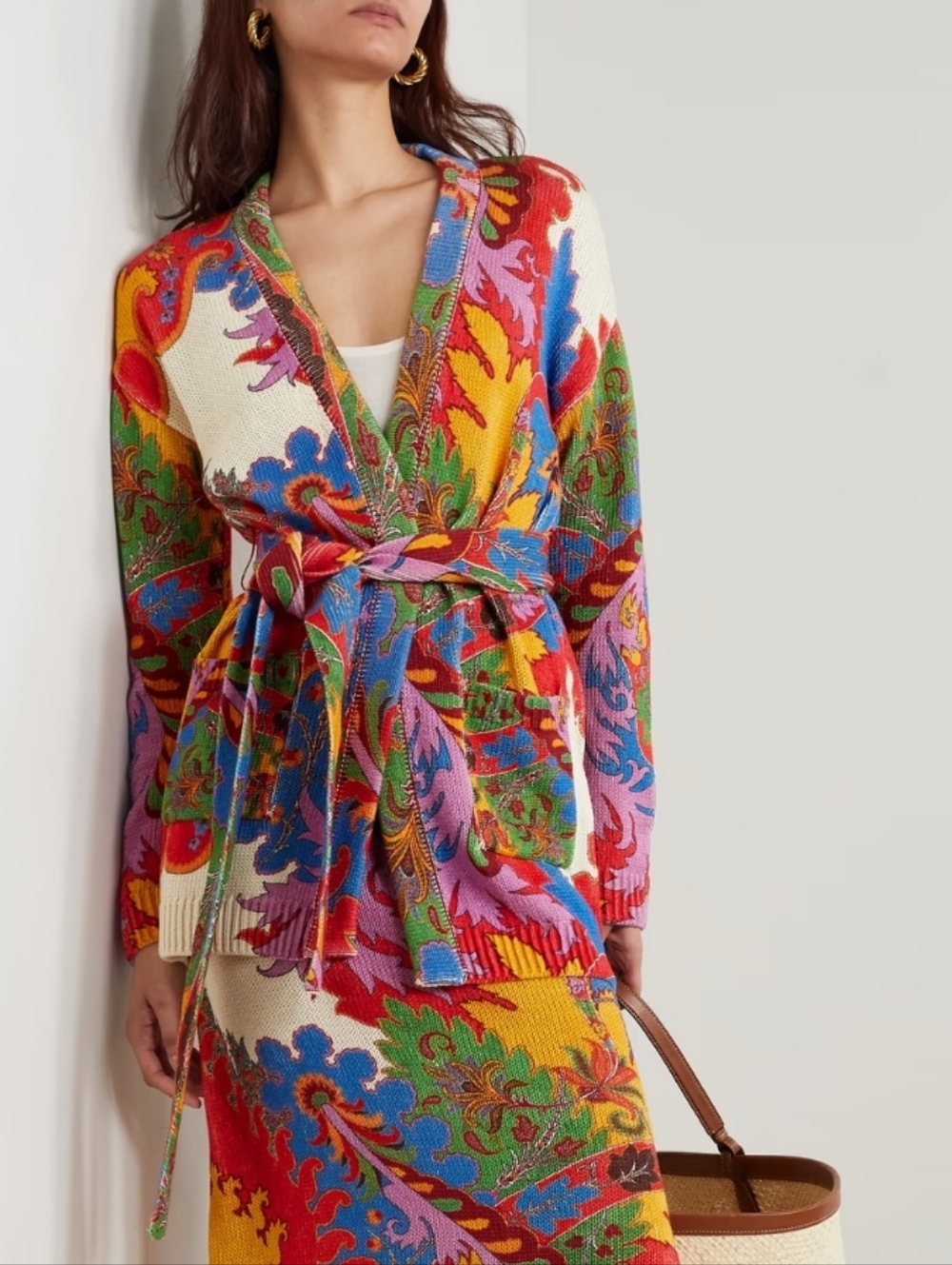 Etro Silk Cardigan